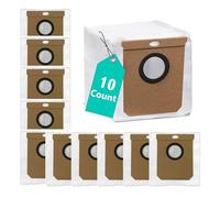 Lot de 10 sacs à poussière compatibles avec station auto-vide hybride Eufy L50/L60/L60, accessoires pour aspirateur