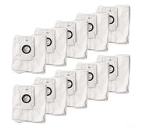 Lot de 10 sacs à poussière de grande capacité pour aspirateur robot Greenworks GRV3011 pour un environnement de vie propre et hygiénique