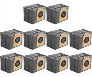 Lot de 10 sacs à poussière de rechange, 4 couches, grande capacité, sacs filtrants, accessoires pour aspirateur robot Eufy Clean X8 Pro