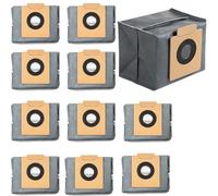 Lot de 10 sacs à poussière de rechange compatibles avec la station d'aspirateur robot Eufy Clean X8 Pro, accessoires de rechange à 4 couches