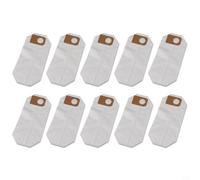 Lot de 10 sacs à poussière de rechange compatibles avec les aspirateurs robots Uwant V100 et K100 fabriqués en tissu non tissé pour une collecte efficace de la saleté et une élimination hygiénique
