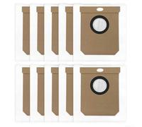 Lot de 10 sacs à poussière de rechange pour aspirateur Conga 8490 pour Ultimate pour robot Ultra Power Home - Accessoires de grande capacité