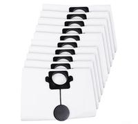 Lot de 10 sacs à poussière de rechange pour aspirateur KS260ENEPN KS935E AS50M et pour 063 11065 pour 063 11 pour 063 modèles compatibles 5/10 pièces en tissu non tissé