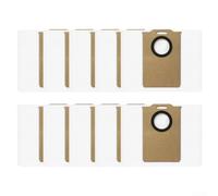 Lot de 10 sacs à poussière de rechange pour aspirateur robot Uninell UR3 comprenant 4/10 pièces avec matériau résistant aux déchirures et capture efficace de la poussière
