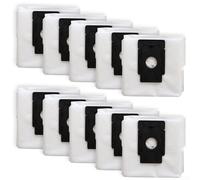 Lot de 10 sacs à poussière de rechange pour aspirateur robot Verefa L11 Pro, sacs filtrants non tissés d'une capacité de 4 L, collecte des débris à haute efficacité pour poils d'animaux