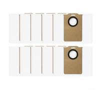 Lot de 10 sacs à poussière de rechange pour robot nettoyeur Cecotec Conga 7690 M20 - Système de filtration multicouche durable facile à installer 4 unités