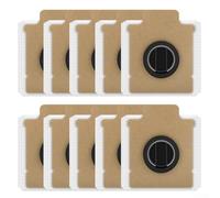 Lot de 10 sacs à poussière de rechange pour station Dreame Z40 - Capture efficacement la poussière - Construction robuste