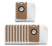 Lot de 10 sacs à poussière de rechange, pour Ultenic, pour aspirateurs robots T10 Pro et TS1 avec filtration efficace et grande capacité