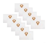 Lot de 10 sacs à poussière non tissés pour aspirateur humide et sec, grande capacité, construction durable, faciles à installer pour les maisons, animaux de compagnie, enfants, compatibles avec