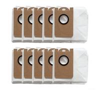 Lot de 10 sacs à poussière pour aspirateur Airzeen Q10 Pro - Grande capacité - 2,5 l - Avec système de filtration avancé pour fond vide automatique