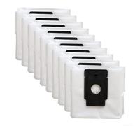 Lot de 10 sacs à poussière pour aspirateur MEDION X50 SW et Beko VRR80214VB VRR94314VB, accessoires d'aspirateur d'une capacité de 3 l avec filtration multicouche