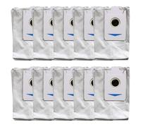 Lot de 10 sacs à poussière pour aspirateur robot Ecovacs T30S T30S AI Care T30S PRO conçus pour une performance fiable et un remplacement facile