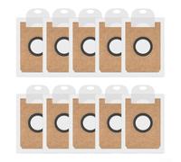 Lot de 10 sacs à poussière pour aspirateur robot Elite pour Ultenic T10 - Design robuste pour une utilisation durable et efficace