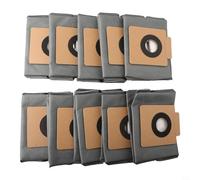 Lot de 10 sacs à poussière pour aspirateur robot Eufy-Clean X8 Pro, sacs à poussière auto-vides, 4 couches, grande capacité, antibactériens et désodorisants