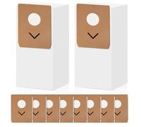 Lot de 10 sacs à poussière pour aspirateur sans fil Eureka Stylus Elite NEC490BL NEC490SE - Grande capacité de 3 l
