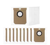 Lot de 10 sacs à poussière pour robot aspirateur Conga 20090 ProAI InfinitySoap Cut&Spa Station de base, 3 l, grande capacité, sac de rechange