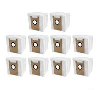 Lot de 10 sacs à poussière pour T20+ et FIXR pour aspirateur robot T20, tissus non tissés, grande capacité, filtration efficace, lot de 4/10