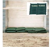 Lot de 10 Sacs Anti-inondation sans- Barrière en Toile réutilisable for la Protection des garages et des fenêtres(25x70cm)