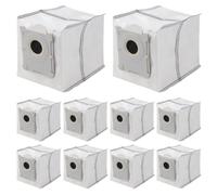 Lot de 10 sacs aspirateur ECOVACS pour mini robots Deebot filtre ultra fin 3,5 l, station de vidange automatique, installation facile