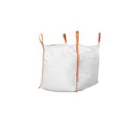 Lot de 10 sacs Big Bag 90 x 90 x 90 cm | Big Bags pour 1 tonne | Big Bag pour gravats de construction | Grand sac en bois | 1000 kg | 5 et 10 pièces disponibles | Big Bags Sacs | Grand sac à feuilles