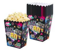 Lot de 10 sacs cadeaux de fête rétro Back to 80s Hip Hop