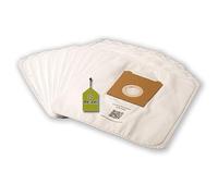 Lot de 10 sacs d'aspirateur compatibles avec Bosch BGL 8PET2/18, 10 sacs à poussière + 1 micro-filtre similaire aux sacs d'aspirateur Bosch PowerProtect Type G All, BBZ41FGALL AF D E F