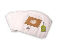 Lot de 10 sacs d'aspirateur compatibles avec DeLonghi XTH 180 E (>B), 10 sacs à poussière + 1 micro filtre compatible avec sacs Swirl Y05/Y45