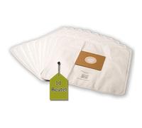 Lot de 10 sacs d'aspirateur compatibles avec ETA (.)521 Serie - Diego, 10 sacs à poussière + 1 micro filtre compatible avec sacs Swirl Y50