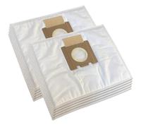 Lot de 10 sacs d'aspirateur compatibles avec Hoover Telios Extra TX50PET,Hoover 35601865, H81, H 81 Pure Epa, Amigo, Arianne.