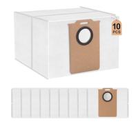 Lot de 10 sacs d'aspirateur compatibles avec les aspirateurs robot MONSG A MS1 MAX - Sacs de rechange pour aspirateur automatique