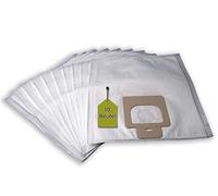 Lot de 10 sacs d'aspirateur compatibles avec MOULINEX 100 - Compact - Super Trio, 10 sacs d'aspirateur + 2 micro-filtres similaires à l'original MOULINEX Compact Serie Super Trio, L 85