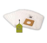 Lot de 10 sacs d'aspirateur compatibles avec MOULINEX MO 1013 Booly, 10 sacs d'aspirateur + 1 micro filtre, compatibles avec les sacs d'aspirateur Swirl Y98/Y298
