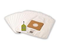 Lot de 10 sacs d'aspirateur compatibles avec Severin BC 7047 + 1 micro filtre compatible pour aspirateur Swirl Y101