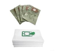 Lot de 10 sacs d'aspirateur de rechange double couche avec filtration efficace et grande capacité pour aspirateurs Numatic Henry et Hoover, construction non tissée