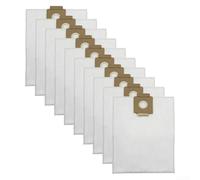 Lot de 10 sacs d'aspirateur de rechange pour Karcher série T, design à 5 couches assurant une filtration efficace de la poussière et une manipulation sûre