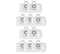 Lot de 10 sacs d'aspirateur Ecovacs pour Deebot X1 et T20 Capacité de 3 l pour un nettoyage plus long 5 ou 10 options