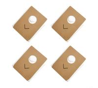 Lot de 10 sacs d'aspirateur grande capacité pour Eureka Stylus pour Elite NEC490BL - Sacs de collecte de poussière non tissés avec forte absorption pour le nettoyage de la maison Blanc