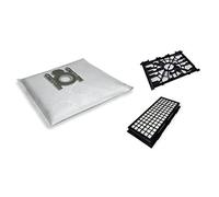 Lot de 10 sacs d'aspirateur + kit de filtres HEPA et moteur Kallefornia K28 + K810 + K752 pour Siemens, VSZ7442S/18