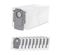 Lot de 10 Sacs d'aspirateur pour Roborock Q Revo/Qrevo Pro/QrevoMaxV/Qrevo Curv/s8 MaxVUltra/S8Max Ultra/Qrevo Edge/Qrevo S/Qrevo Plus/QreVo Master/Orevo Slim, Accessoires Sac Poussière de Rechange.