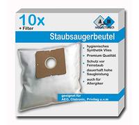 Lot de 10 sacs d'aspirateur pour Severin BC 7045 S Power Snow White, BC 7041, BC 7044, BC 7046, BC 7055, BC 7056, ALDI QUIGG 5390, SB 7218