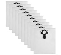 Lot de 10 sacs d'aspirateur réutilisables pour Makita-VC2000L VC3012L Nilfisk-Alto-Aero, avec filtration ultra-fine, en polaire