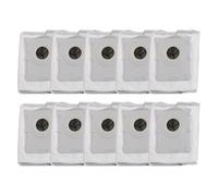 Lot de 10 sacs d'aspirateur robot de rechange pour ECOVACS x9 pro Omni, pour Deebot Mini avec système de filtration avancé et isolation sûre de la poussière