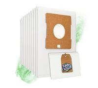 Lot de 10 sacs d'aspirateur Severin BC S'Power Snowwhite (snowwhiteXL) + 1 microfiltre Microsafe