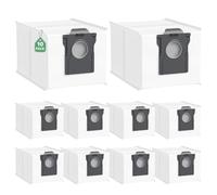 Lot de 10 sacs d'aspirateur X40/X50 Ultra pour aspirateur Dreame X40/X50 Ultra/L10s Pro Ultra Heat, L40 Ultra/L10s Ultra Gen 2/Mova E30 Ultra/P50 Pro Ultra, sac de rechange de grande capacité de 3,2 l