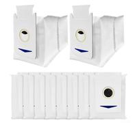 Lot de 10 sacs d'aspirateur Yeedi Cube Pro+ et Ultra Plus, sacs à poussière non tissés à 5 couches avec grande capacité, filtration efficace, accessoires de rechange pour poils d'animaux et