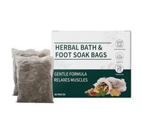 Lot de 10 sacs de bain de pieds, solution adoucissante pour la peau, bain de pieds relaxant, sacs de trempage des pieds, soulage le froid et l'humidité, pour soulager le stress, soulager la fatigue
