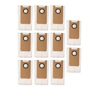 Lot de 10 sacs de collecte de poussière efficaces pour aspirateurs robots Uwant U200 et U200 Pro, permettant une vidange propre et rapide des poubelles