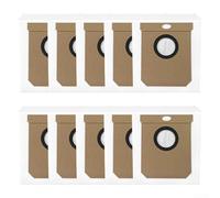Lot de 10 sacs de collecte de poussière pour aspirateur Conga 9590 pour Spin for Revolution pour robot domestique Ultra Power Home avec système de filtration avancé en matériau non tissé