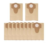 Lot de 10 sacs de collecte de poussière pour aspirateur humide et sec, 20 L, filtre en papier, accessoires compatibles avec TC-VC 1825 1815S 1812S TE-VC 1810 Power X-CHANGES