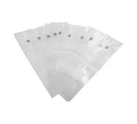 Lot de 10 sacs de culture pour champignons en polypropylène monobaignoire avec patchs filtrants pour une croissance mycéliale optimale, sacs de rétention d'humidité pour gourmet et (63,5 x 127,2 cm)